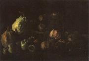 Vincent Van Gogh Still life with a Basket of Apples and Two Pumpkins (nn04) Spain oil painting artist